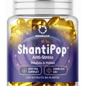 😌 Capsules Liquides Anti-Stress – Spectre Complet & Complexe CB2®