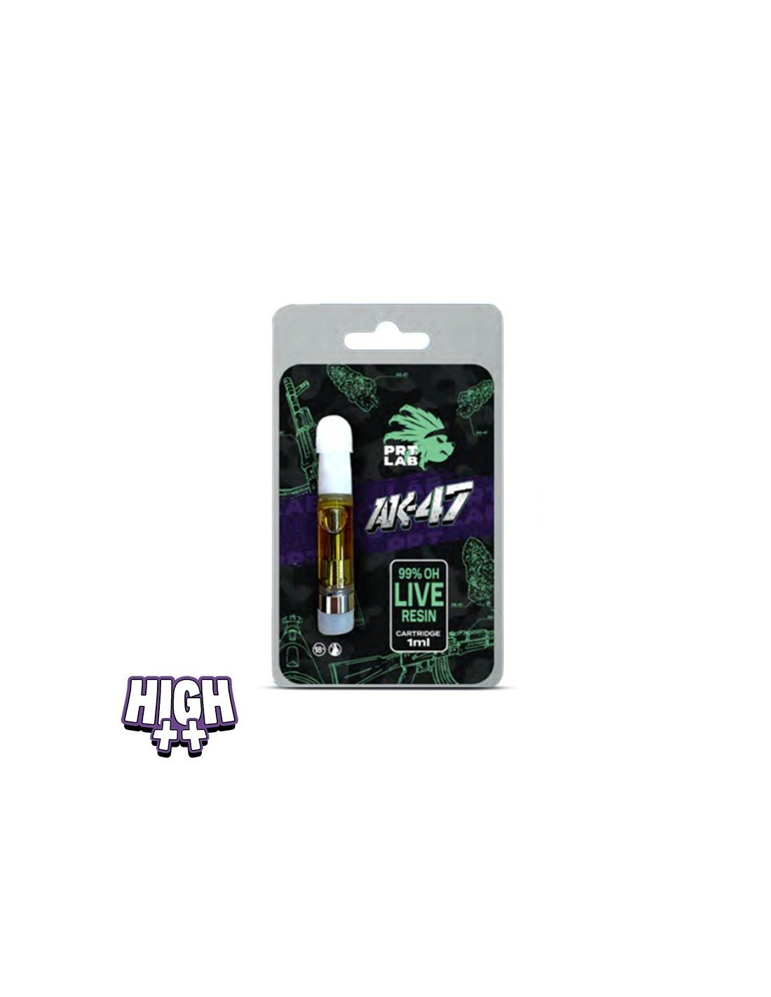 Cartouche à vaper 10-OH+ 99% AK47