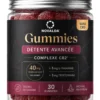Gummies Détente Avancée 40mg CB2 Framboise | Complexe CB2® Novaloa