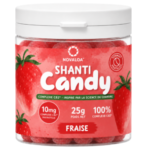 🍓 Pastilles Fraise – Complexe CB2® | Shanti Candy