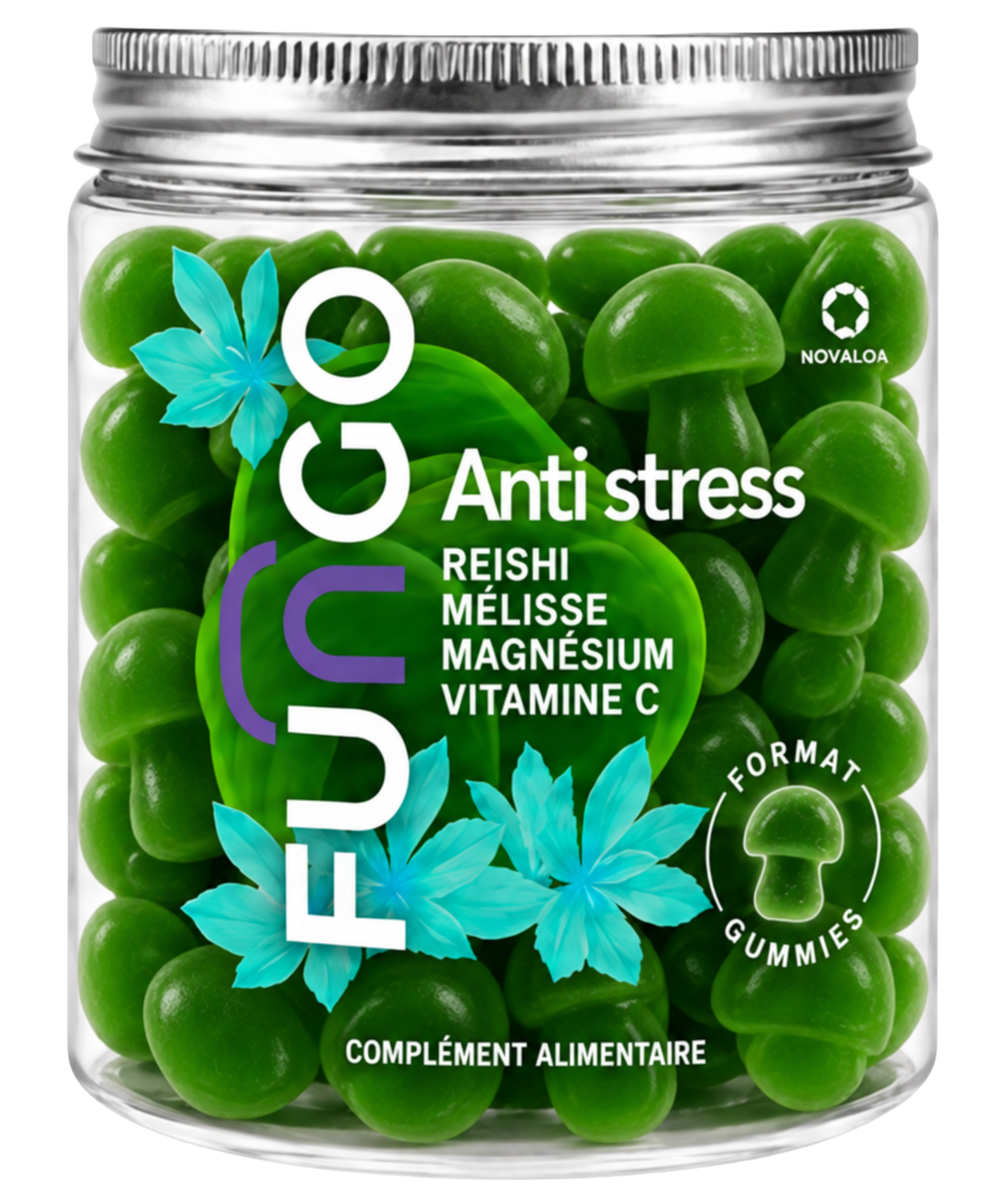Gummies Anti-Stress Fungo® – Reishi, Mélisse & Magnésium