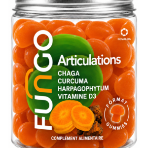 Gummies Articulations Fungo® – Chaga, Curcuma & Vitamine D3